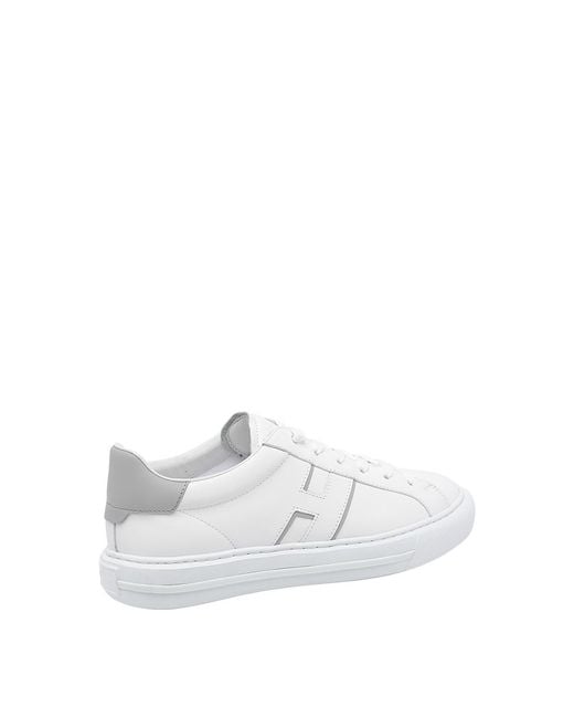 Hogan White H691 Sneakers for men