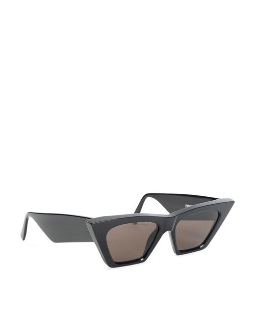 Phoebe Philo Gray Peak Light Sunglasses