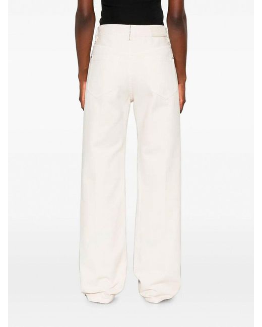 Brunello Cucinelli White Dyed Pants