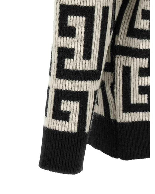 Balmain Black Monogram Macro Cardigan for men