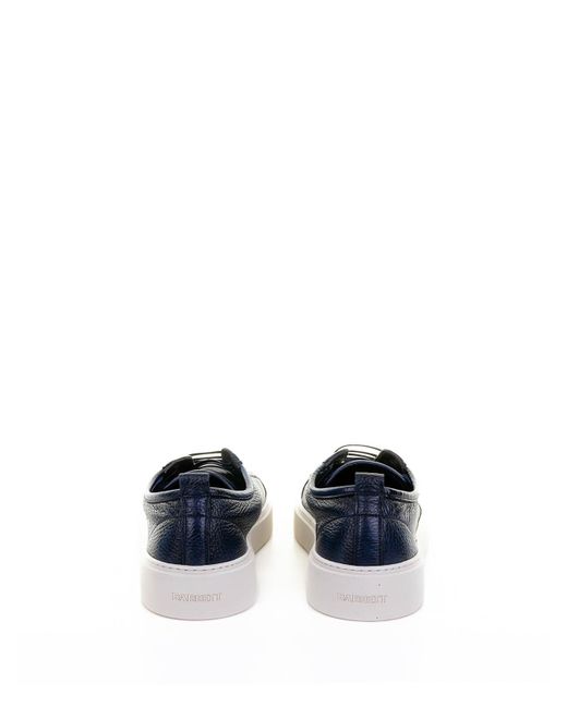 Neil Barrett Blue Leather Sneaker for men