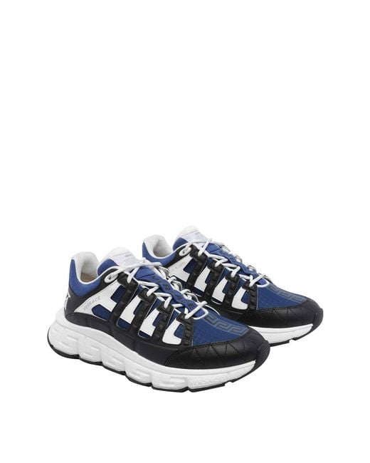 Versace Blue Trigreca Sneakers for men