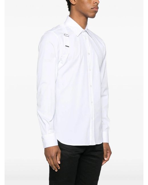 McQueen White Shirts for men