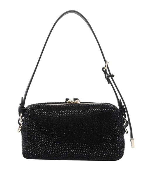 Pinko Black Trittico Mini Crossbody Bag