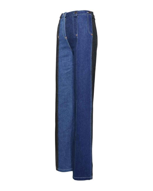 Moschino Blue Wide Jeans
