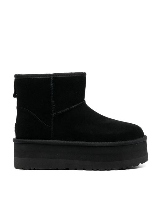 Ugg Black Classic Mini Platform Boots