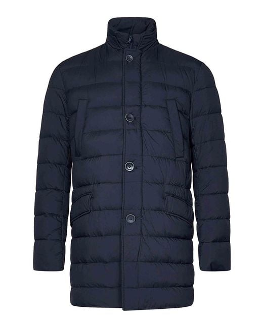 Herno Blue Parkas for men