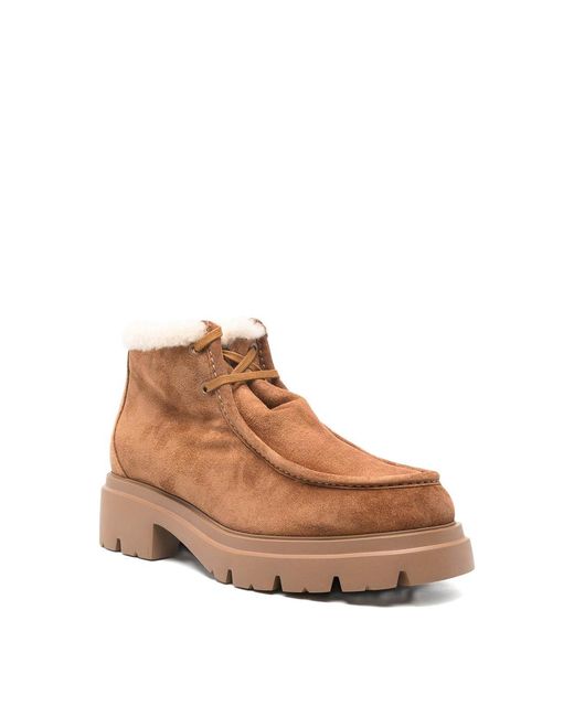 Stuart Weitzman Brown Moccasin