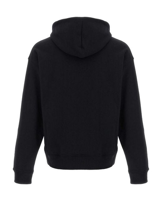 Moschino Blue Little Teddy Bear Hooded Sweatshirt for men