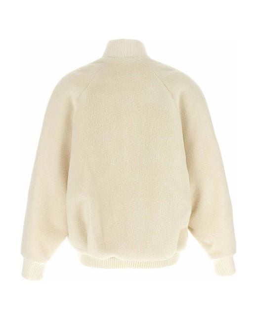 Jacquemus Natural Le Blouson Pilu Bomber Jacket