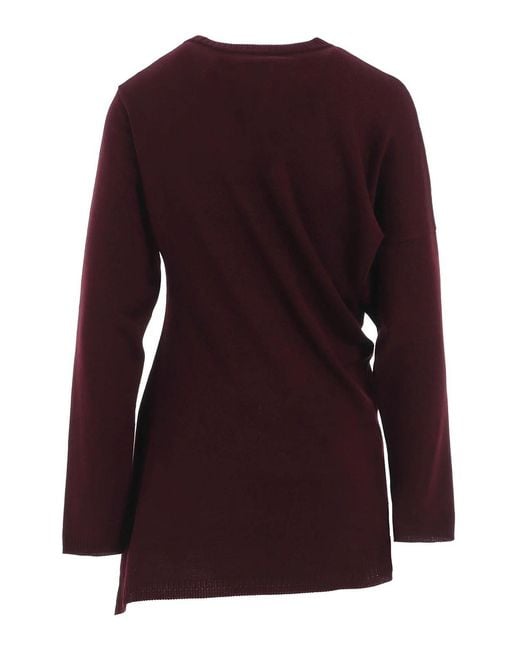 Yohji Yamamoto Purple Sweater
