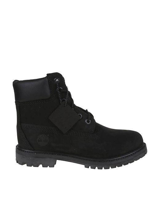 Timberland Black Premium Inch Lace Up Waterproof Boot
