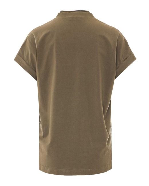 Brunello Cucinelli Green T-Shirt