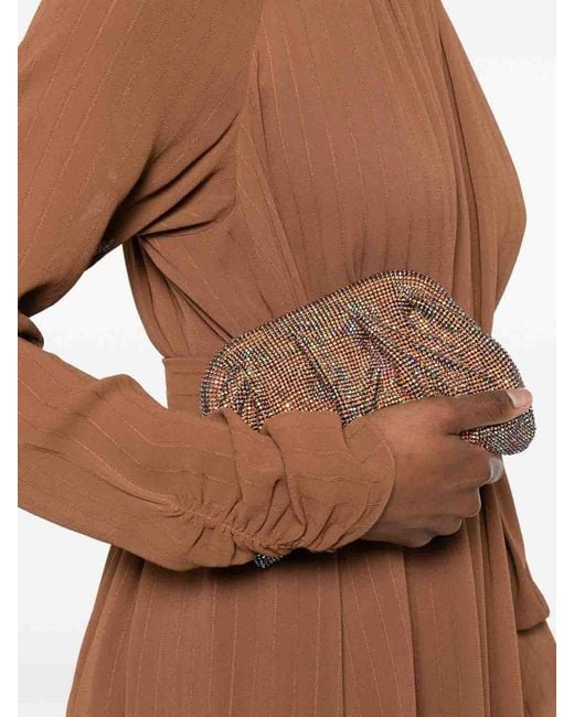 Benedetta Bruzziches Gray Venus La Petite Clutch