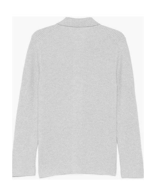 Paolo Fiorillo Gray Shirt Cardigan for men