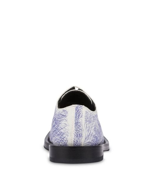 Moschino White Derby