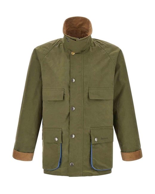 Barbour Green Paul Smith Loves Jacket for men
