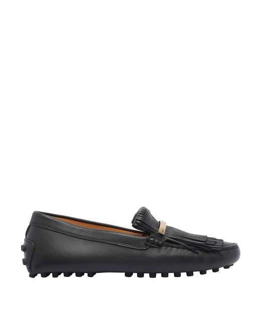 Tod's Gray Gommino Loafers
