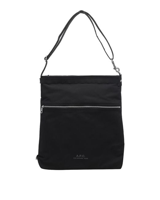 Borsa A Tracolla A Tracolla di A.P.C. in Black da Uomo