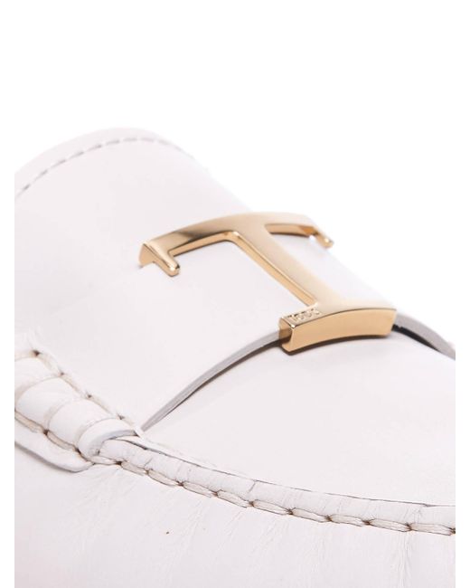 Tod's Natural T-Timeless Loafers