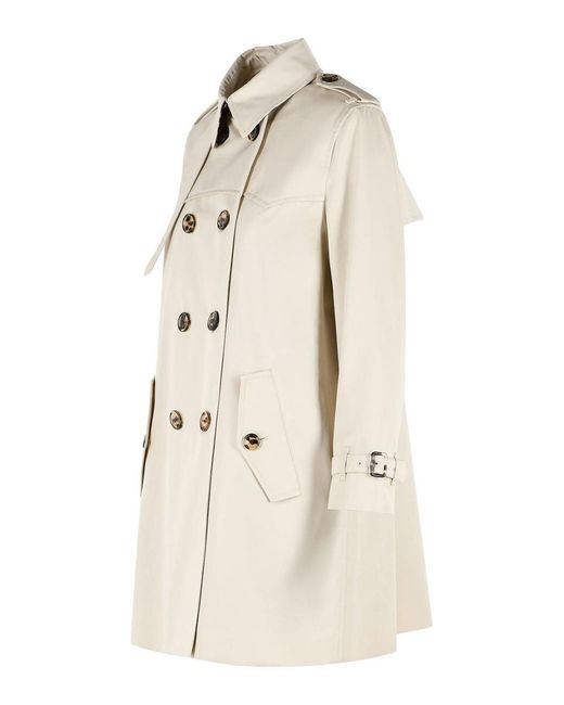 Burberry Natural Summerside Short Trench Coat