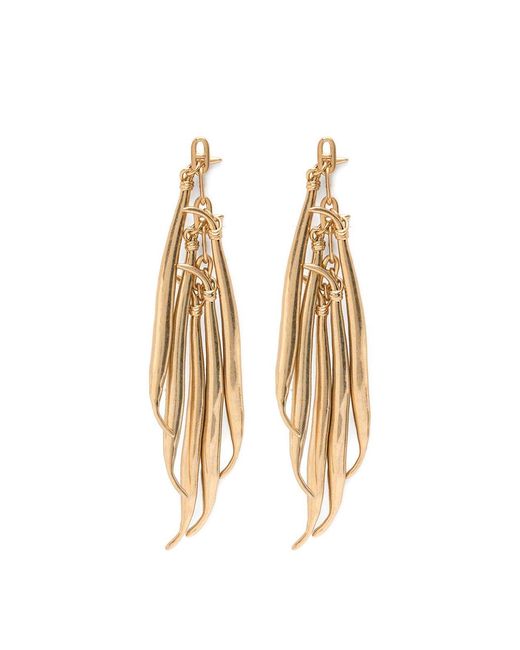 Jacquemus Metallic Haricots Earrings