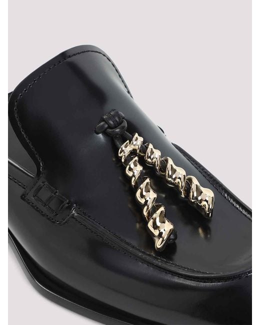 Loewe Black Edge Loafer Mule