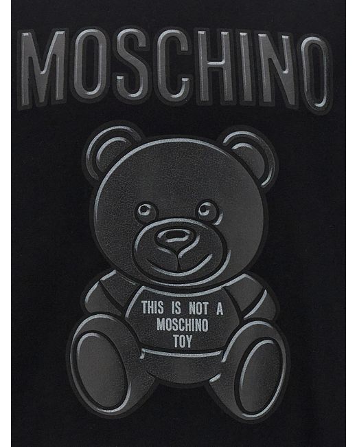 Moschino Black Teddy Sweatshirt for men