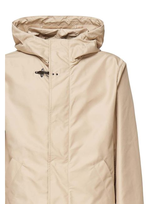Fay Natural Short Parka for men