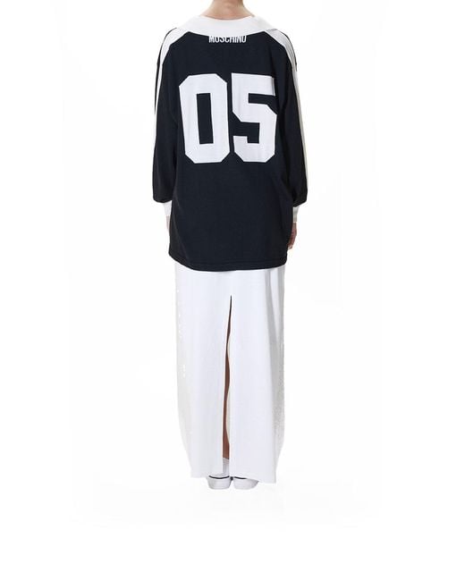 Moschino Black Rugby Smile Shirt