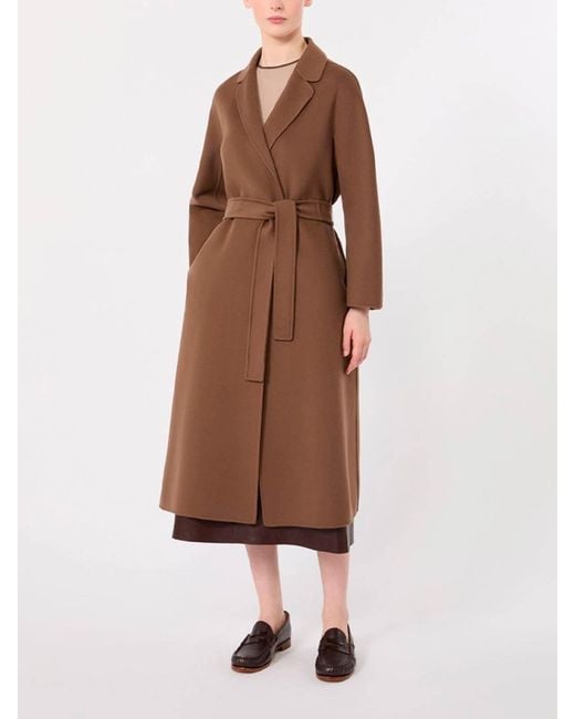 Max Mara Brown Maxmara 'S Esturia Coat
