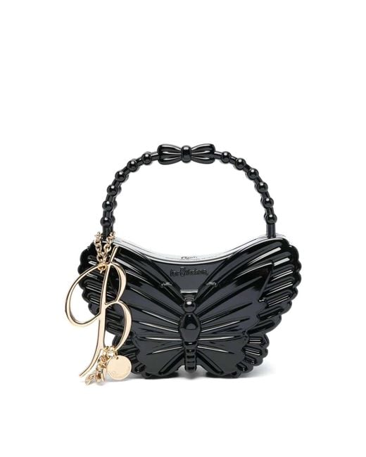 Blumarine Black Butterfly Shaped Handbag