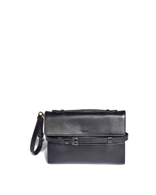 Moschino Gray Belt Pochette