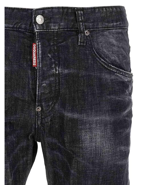 DSquared² Black Skater Jeans for men