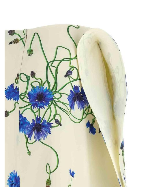 Stella McCartney Blue Ruffled Skirt