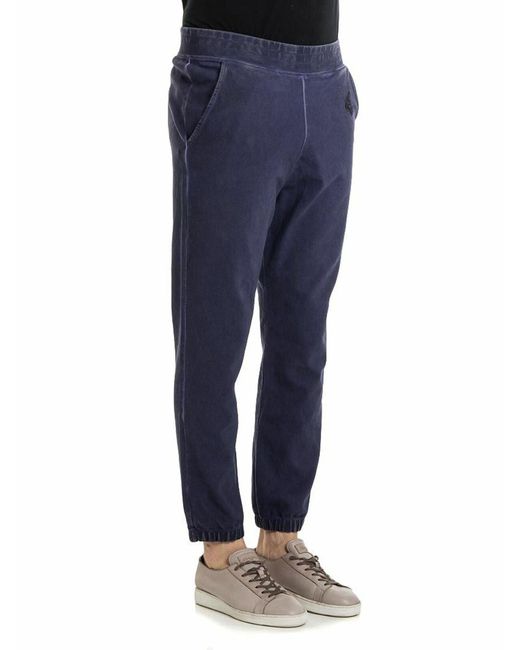 Vivienne Westwood Blue Cotton Trousers for men