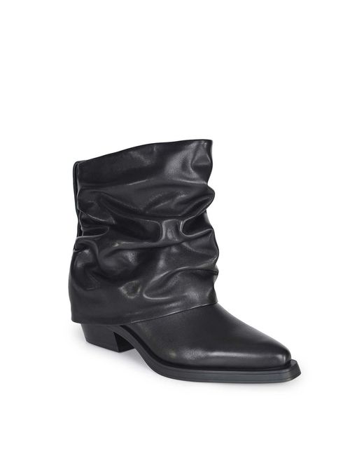 Ash Black Boots Made Of Leather