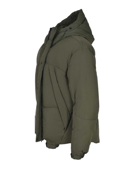 JG1 Green Jacket Made Of Nylon for men