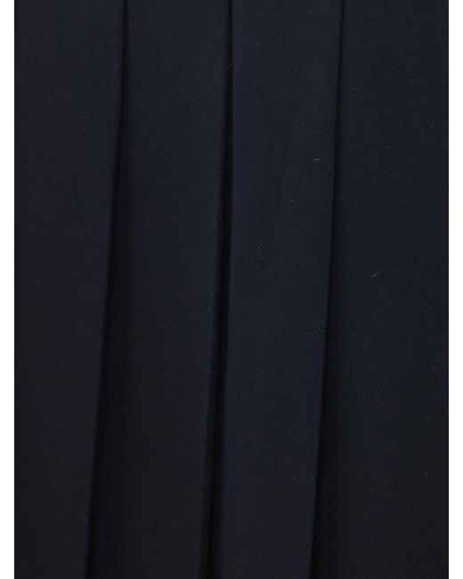 A.P.C. Blue Plissee Skirt