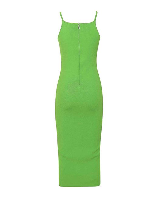 Michael Kors Green Midi Dress