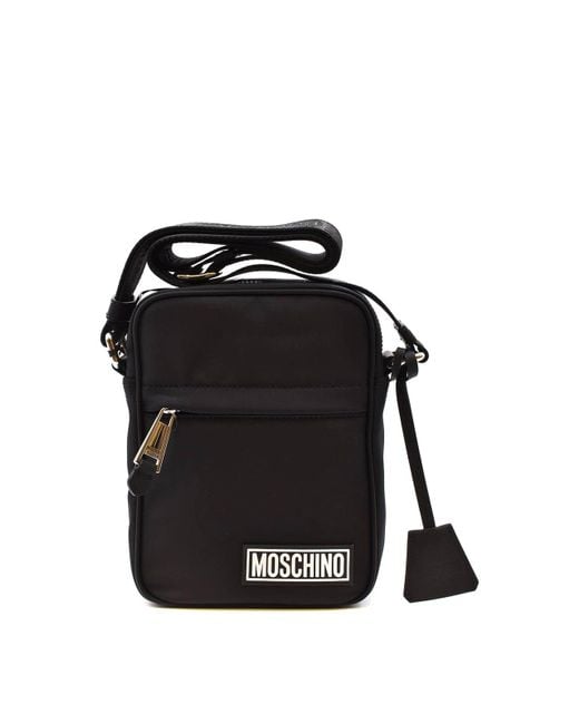 Moschino Black Cross Body Bag for men