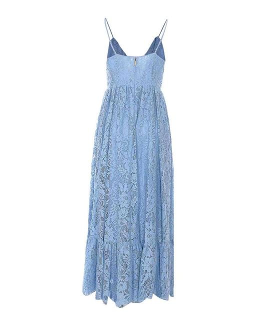 MICHAEL Michael Kors Blue Light Lace Dress