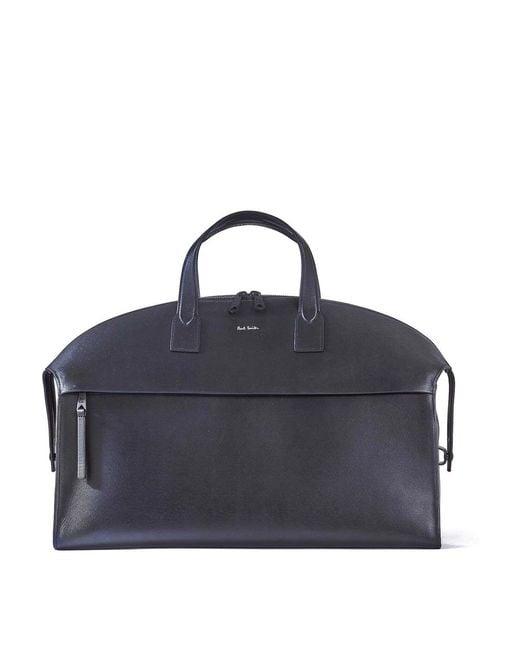 Paul Smith Blue Saffiano Leather Bag for men