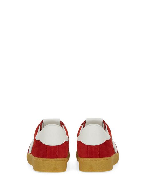 "Retro" Sneaker-Donna di MSGM in Red