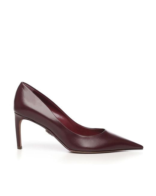 Dolce & Gabbana Brown Devotion Leather Pumps