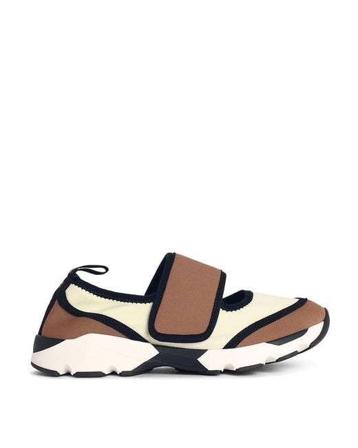 Marni White Running Sneakers