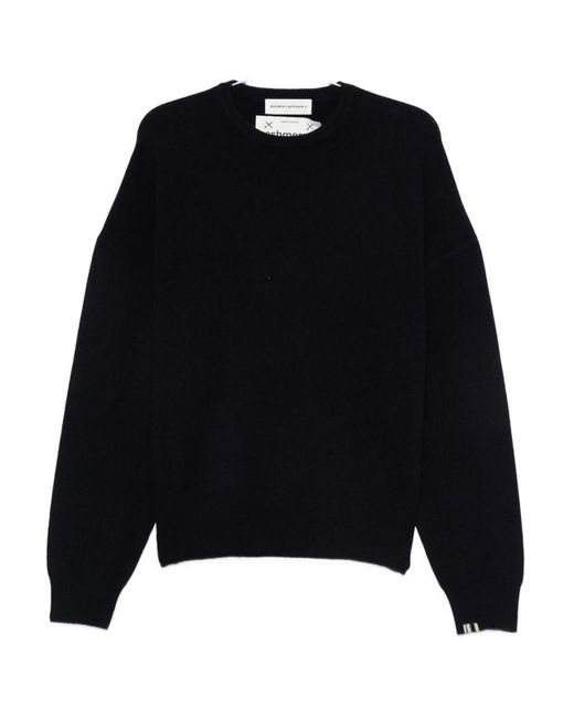 Extreme Cashmere Black Cashmere Crewneck Sweater