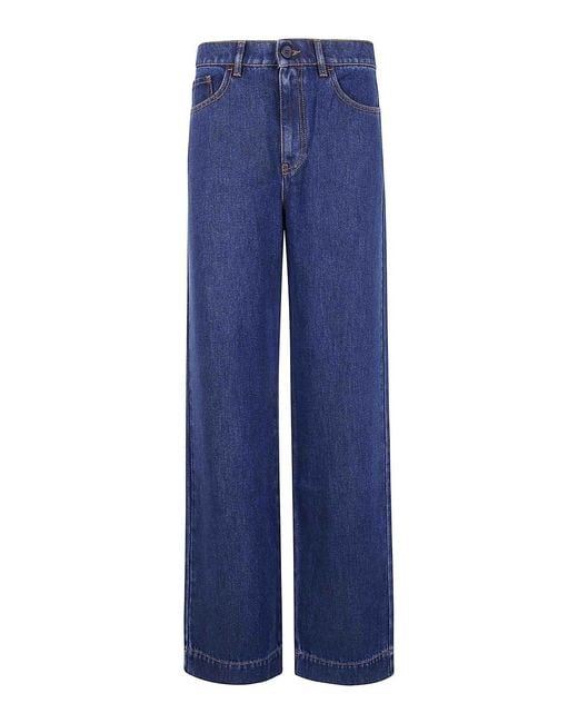 P.A.R.O.S.H. Blue Soft Jeans