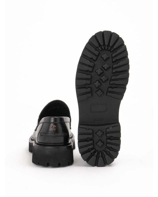 Roberto Cavalli Black Loafer
