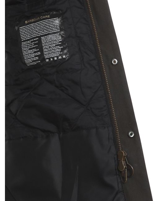Barbour Black Kevlar Short Jacket for men